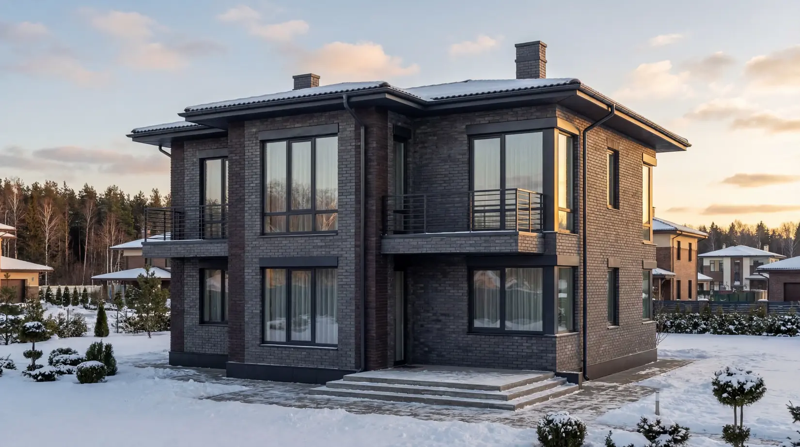 Двухэтажные дома — фото 8